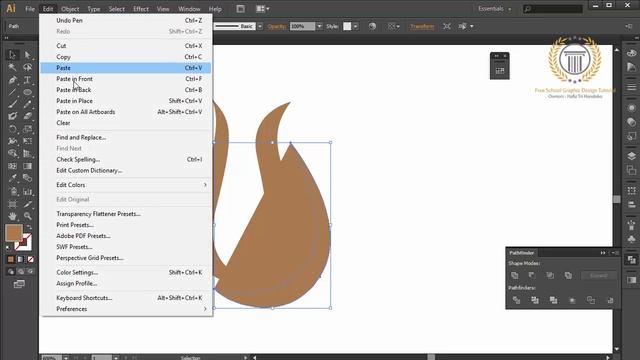 Fire logo design illustrator tutorial for beginners | No CorelDraw X7 | No Photoshop смотреть онлайн