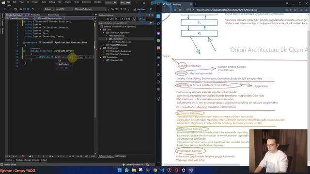 #3- Asp.NET Core 6 + Angular İle Mini E-Ticaret | Onion Architecture Altyapısında İnşa смотреть онлайн