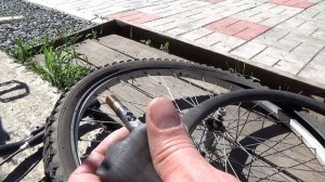 Как починить сосок (ниппель) велосипедной камеры за две минуты. fix the bike camera's nipple.