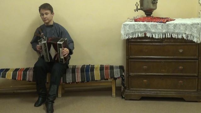 "Семейный клуб "Основа" , Кузьмин Андрей, наигрыш на гармони-хромке смотреть онлайн