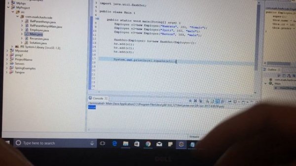 Hash code and Equals method overriding for Beginners 2