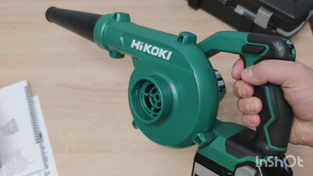 HiKOKI RB18DC аккумуляторная воздуходувка 18v смотреть онлайн