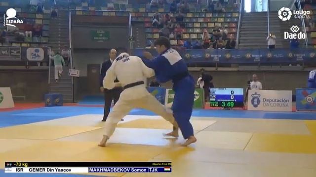 Junior European Judo Cup La Coruna 2018 - Day 1 - Mat 3 смотреть онлайн