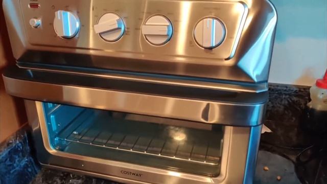 COSTWAY Air Fryer Toaster Oven Review & User Manual | 7-in-1 Countertop Oven with Auto-Shut-Of смотреть онлайн