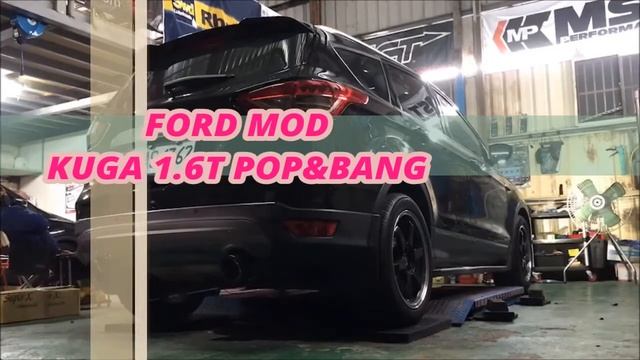 KUGA Ecoboost 1.6T+FORD Pro ECU Tuning+Bolw off Value смотреть онлайн