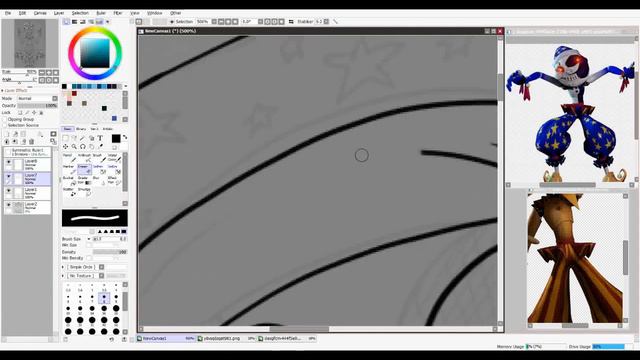 Five Nights at Freddy's: Security Breach Speedpaint - Sun☀️ n Moon🌕 (Collab) смотреть онлайн