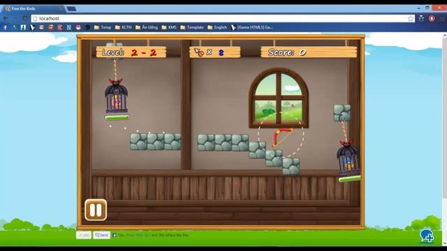 Free The Birds HTML5 Walkthrough - Chapter02 - Level02 смотреть онлайн