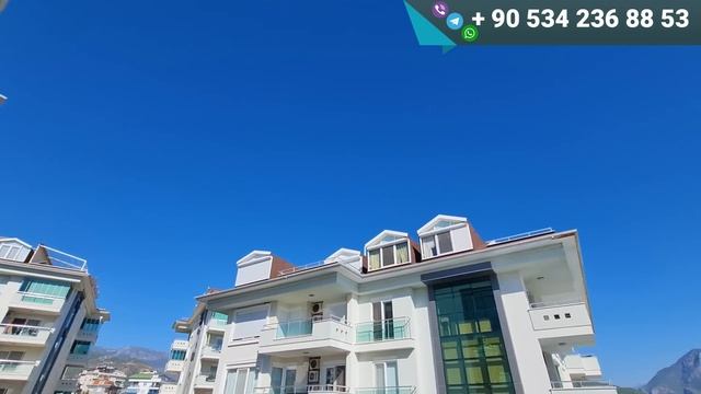 БОЛЬШАЯ ДВУШКА картира в Алании СУПЕР комплекс Недвижимость в Туцрии под ключ смотреть онлайн