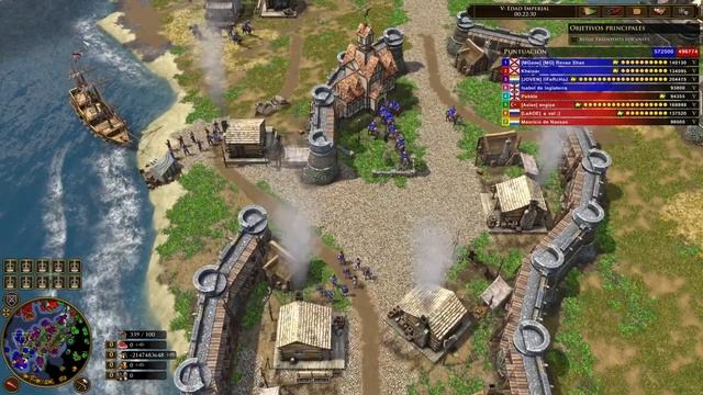 GUERRA MUNDIAL en AGE of EMPIRES 3: RISK смотреть онлайн