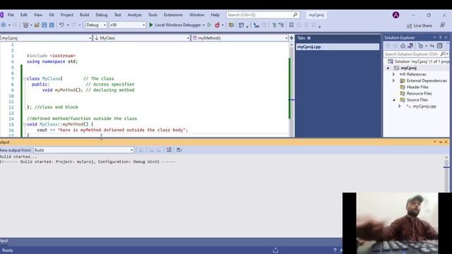 Working with Class Methods | C++ смотреть онлайн
