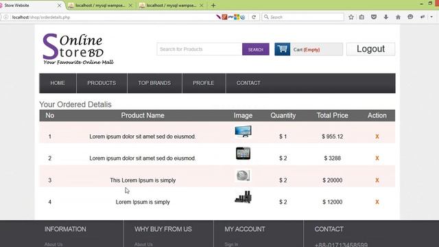 E-Commerce Website PHP OOP Bangla (Product Ordered List):Part-45 смотреть онлайн