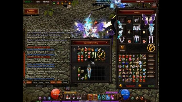 Upgrading Excellent Manticore Quiver luck to +11 - Mu Online смотреть онлайн