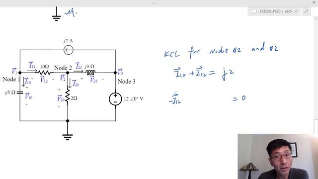 ECE202_Lec5_Part 2 Formulate Node Voltage Equations смотреть онлайн