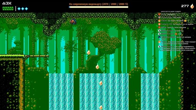 The Messenger - пробуем свежий платформер в 8/16-битном ретро-стиле. смотреть онлайн