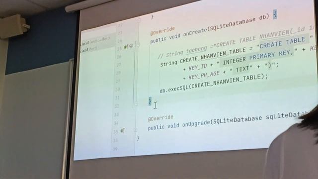 demo SQLite Android Studio смотреть онлайн
