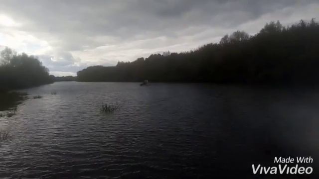 Аэролодка, приехали с местного тв, снимать мою технику. смотреть онлайн