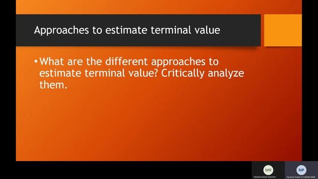 Terminal value смотреть онлайн