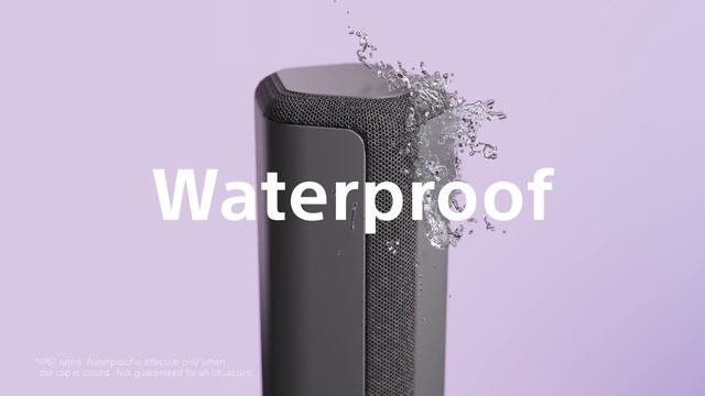 Sony | SRS-XE300 Portable Wireless Speaker | LIVE LIFE LOUD смотреть онлайн