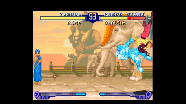 Street Fighter Alpha 2 SNES - Rose (1080p/60fps)