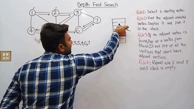 DFS (Depth First Search with example : Graph Traversal смотреть онлайн