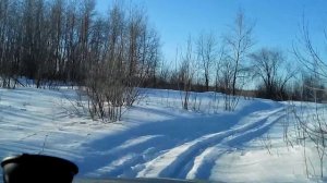 Хонда hr-v , по снегу