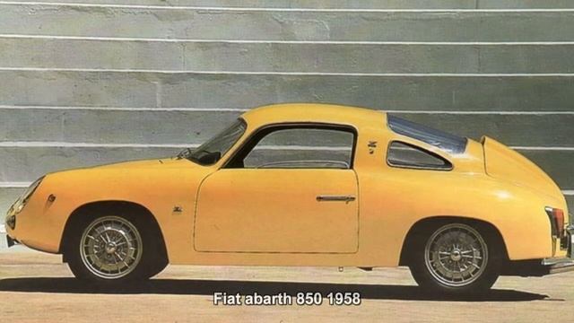 #2477. Fiat abarth 850 1958 (Prototype Car) смотреть онлайн