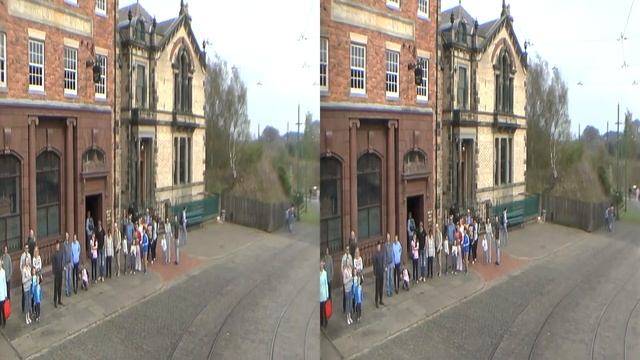 Panasonic HC X900M plus VW CLT2 1920x1080 25fps SBS 3D Test The Beamish Tramway Full AVC3D to SBS смотреть онлайн