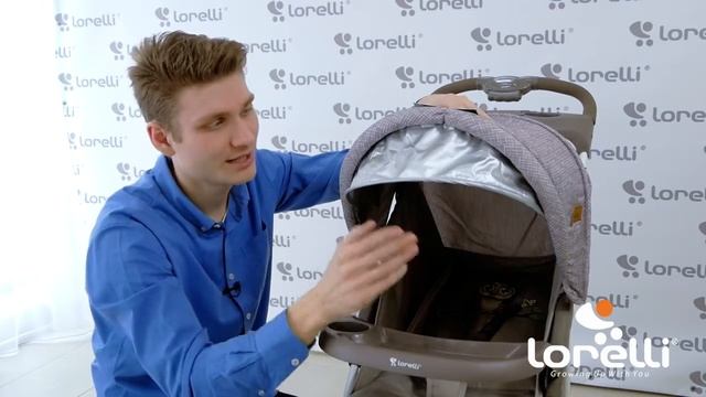 Обзор коляски Lorelli Classic Foxy смотреть онлайн