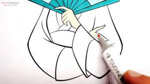 Принцесса Диснея Мулан \ Раскраски для детей \ Книжка раскраска \ Детская раскраска