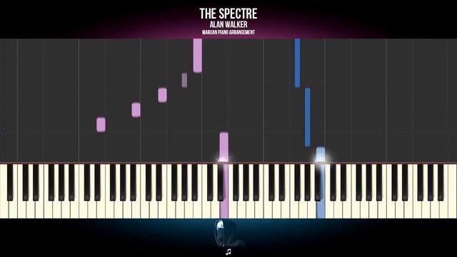 How To Play: Alan Walker - The Spectre | Piano Tutorial + Sheets смотреть онлайн