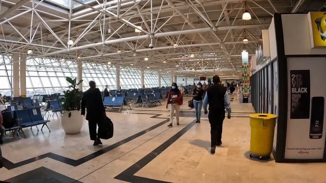 ??Addis Ababa Bole Int Airport (ADD), Arrival Terminal- 4K Walking Tour #addisababa#habesha#ethiopi