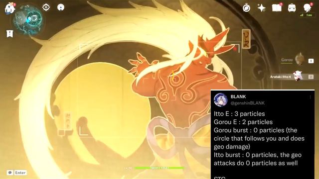 ARATAKI AND GOROU LEAKS GESHIN IMPACT смотреть онлайн