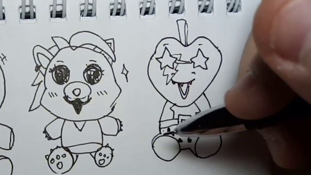 Как Нарисовать МИЛЫХ АНИМАТРОНИКОВ? из ФНАФ 9 | милые персонажи | FNAF 9 смотреть онлайн