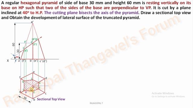 Development of Surface Hexagonal Pyramid @rajagopalthangavelsforum смотреть онлайн