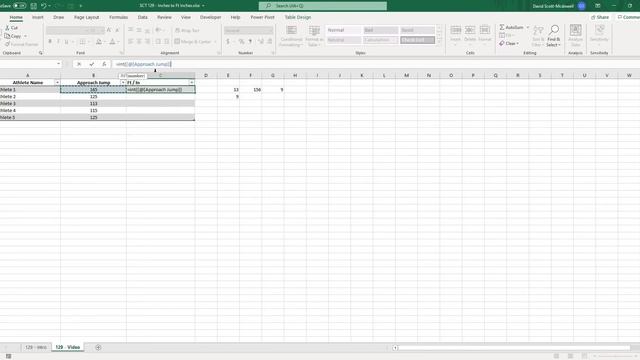 Use Excel to Convert Inches to Feet and Inches смотреть онлайн