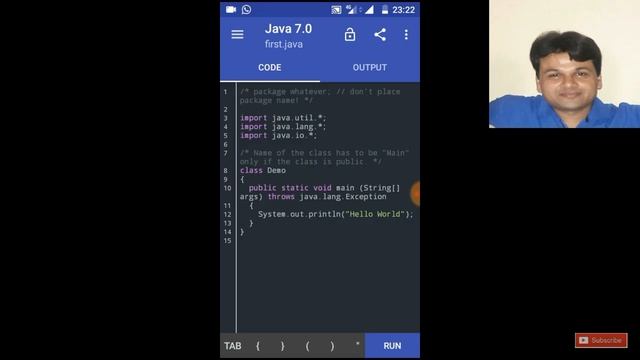 how to run java program in mobile смотреть онлайн