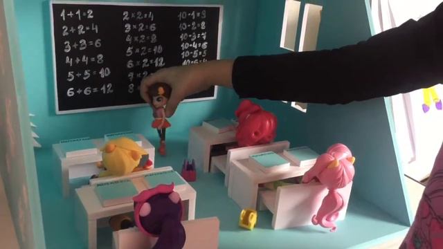 Девочки из Эквестрии просыпаются и идут в школу! Equestria Girls! Для детей)))