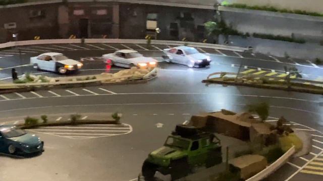 Local RC Drift Track 1/10th Scale in Action! Street Break Circuit - OMGRC.com смотреть онлайн