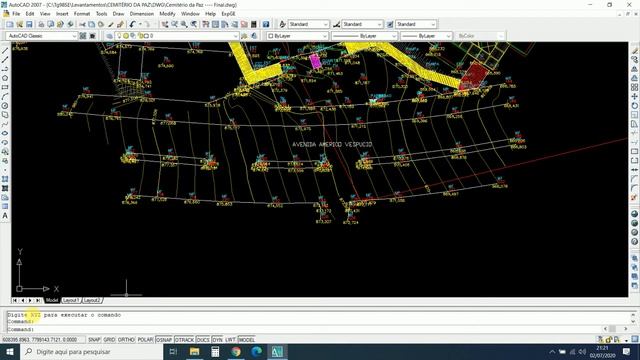 LISP para AutoCad - Informa as Coordenadas XYZ ou ENZ смотреть онлайн