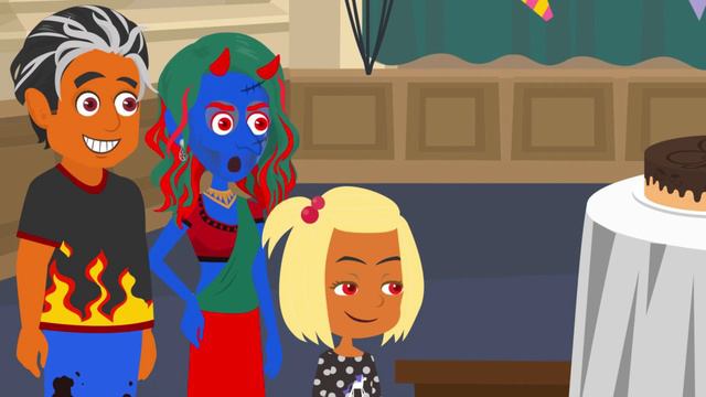 Birthday Party in Monster's Land/मॉन्स्टर लैंड में बर्थडे पार्टी смотреть онлайн