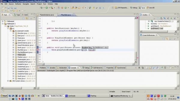 JAVA Programmieren - Snake - Teil 6