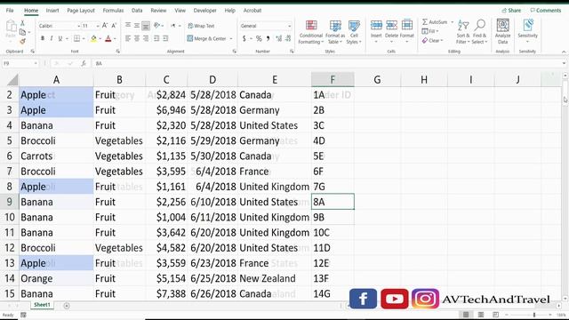 Find and Replace in Excel Advanced Features Wild Cards смотреть онлайн