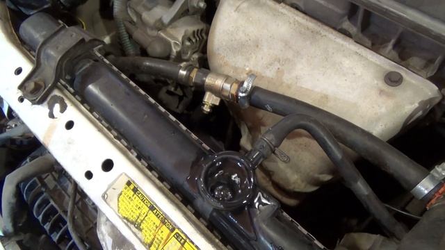 Тойота 4A-FE перегревается. Промывка печки не помогла. смотреть онлайн