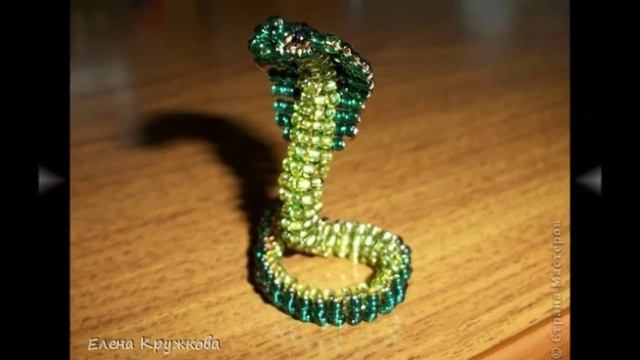 Красивые поделки из бисера своими руками смотреть онлайн