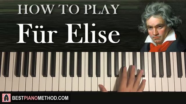 HOW TO PLAY - "Für Elise" by Beethoven (Piano Tutorial Lesson) смотреть онлайн