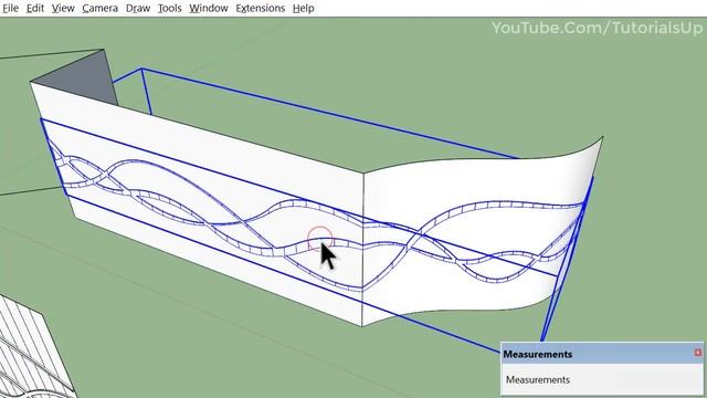 Project 3d Geometry to Curved Surface in SketchUp смотреть онлайн