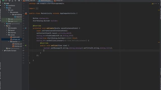 How to Create Alert Dialog Box in Android Studio - Tutorial 2022 смотреть онлайн