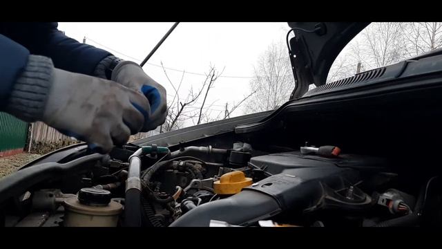 ЗАМЕНА СВЕЧЕЙ НАКАЛА RENAULT SCENIC 1.9DCI смотреть онлайн