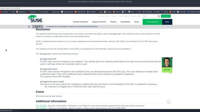 Improve Intel CPU performance on OpenSUSE смотреть онлайн
