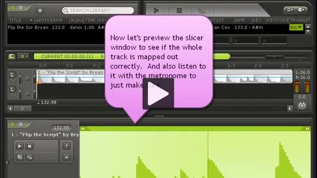 MixMeister Fusion: How to beatmap a track using the Slicer смотреть онлайн